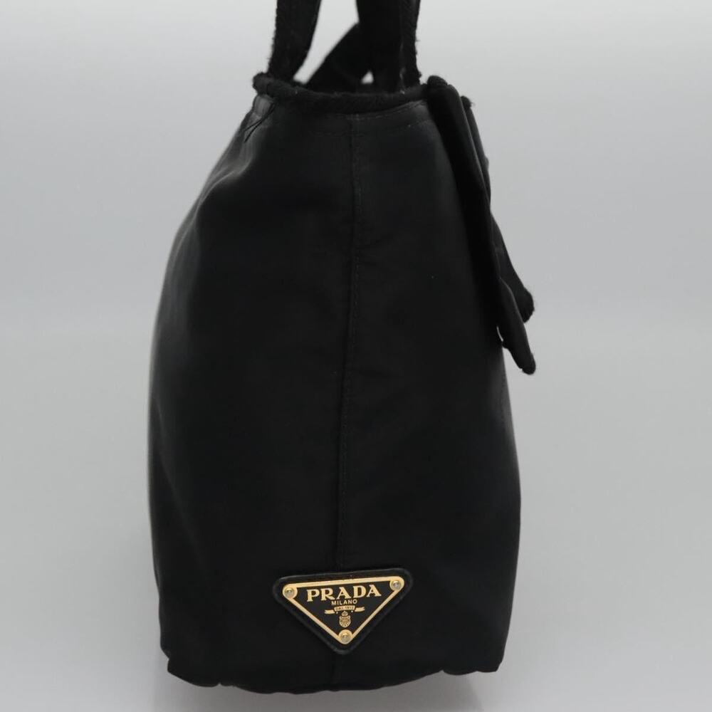 PRADA Hand Bag Nylon Black - Picture 4 of 16